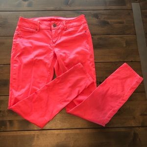 Maurice’s coral colored pants